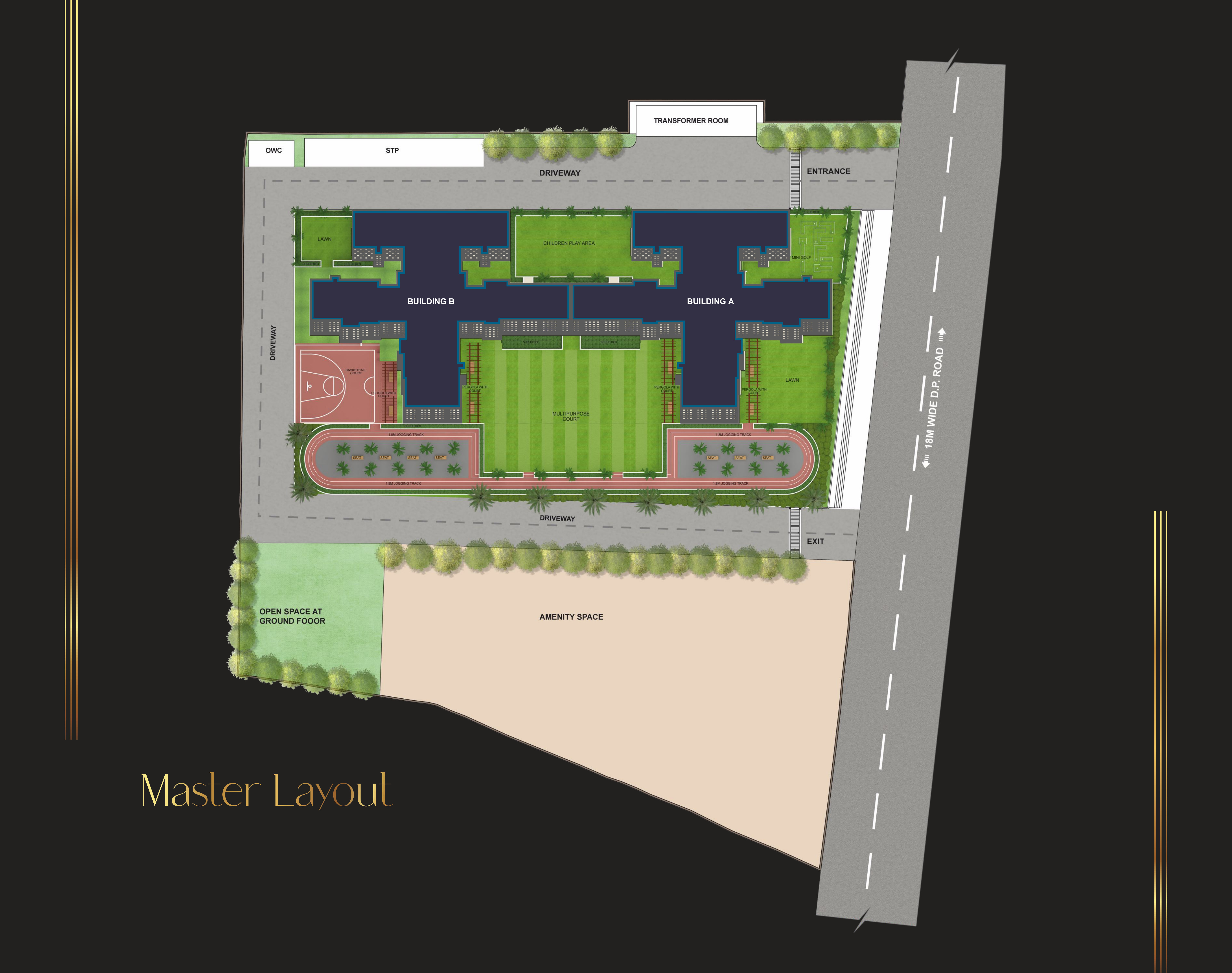 The Ornate Master Plan (indicative)